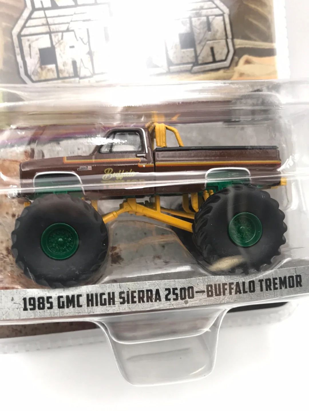Greenlight Kings of crunch series 11 1985 GMC High Sierra 2500 greenie chase green machine VHTF - Image 3