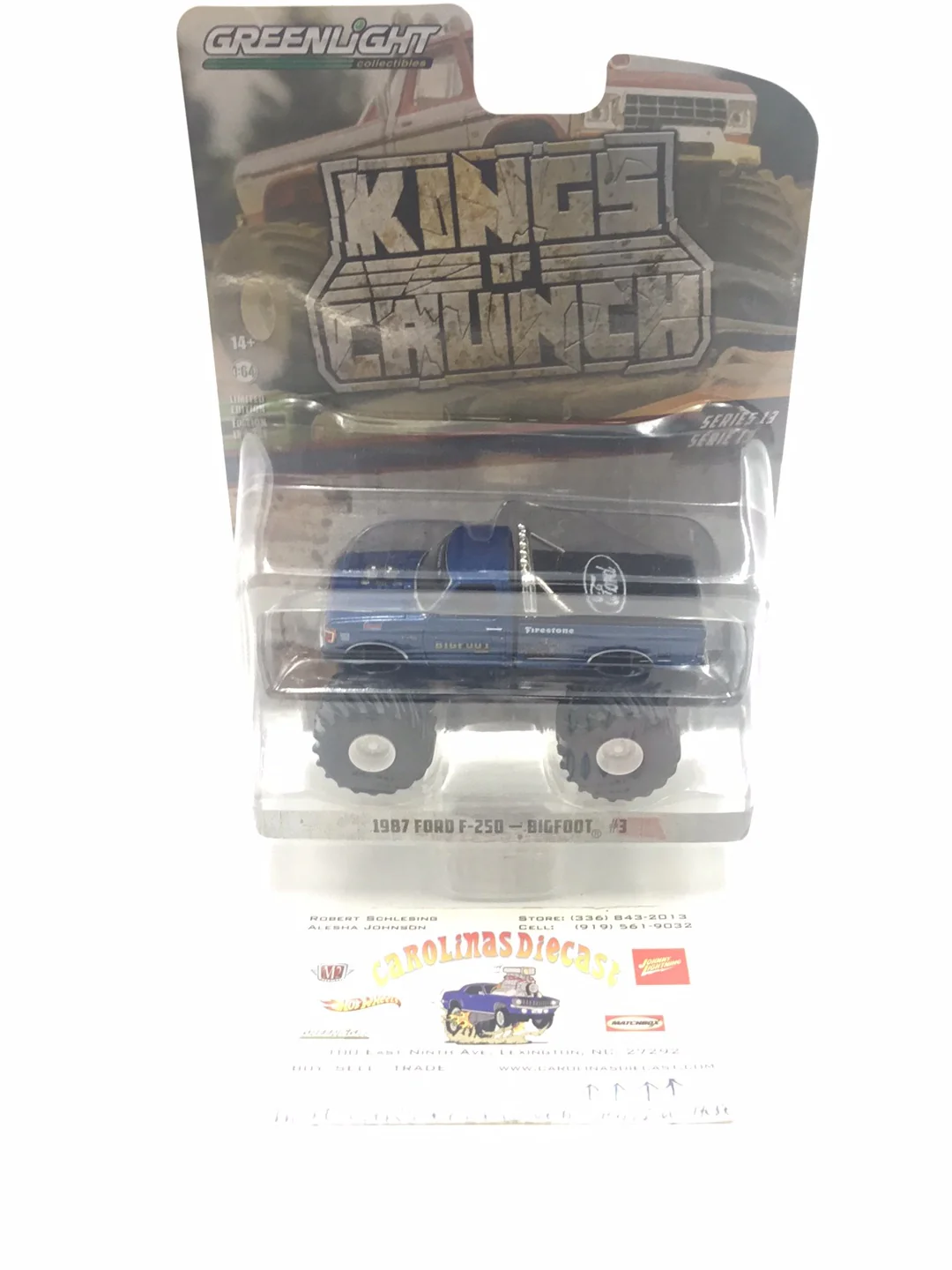 Greenlight Kings of crunch series 13 1993 Ford F-250 big foot #3
