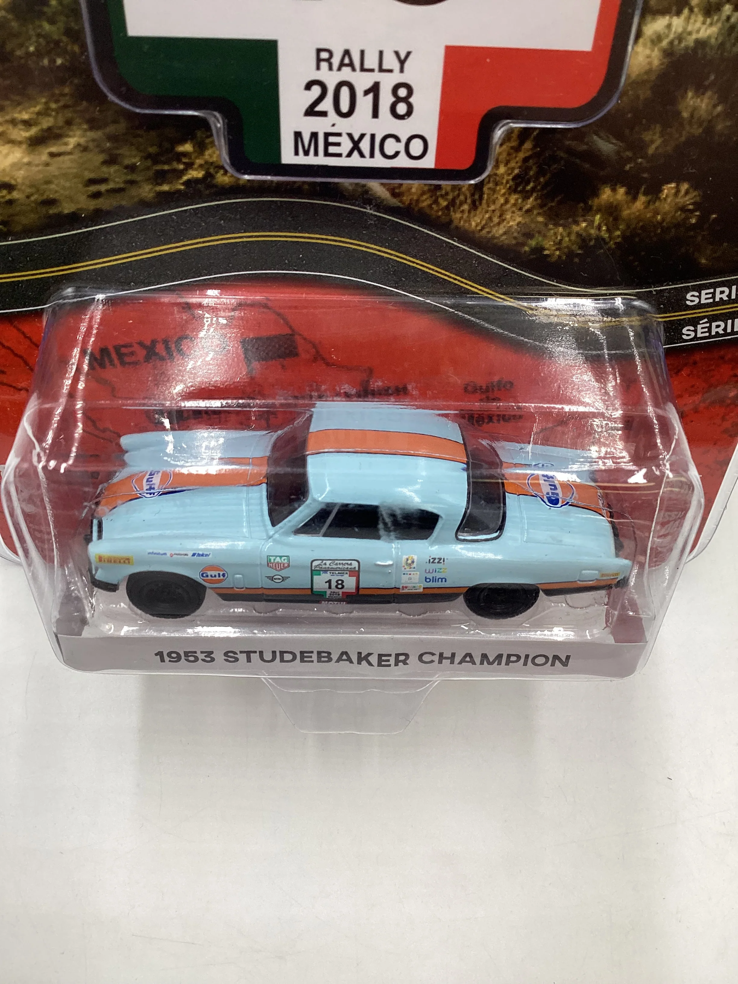 Greenlight La Carrera Panamericana #18 Gulf Studebaker Champion - Image 6