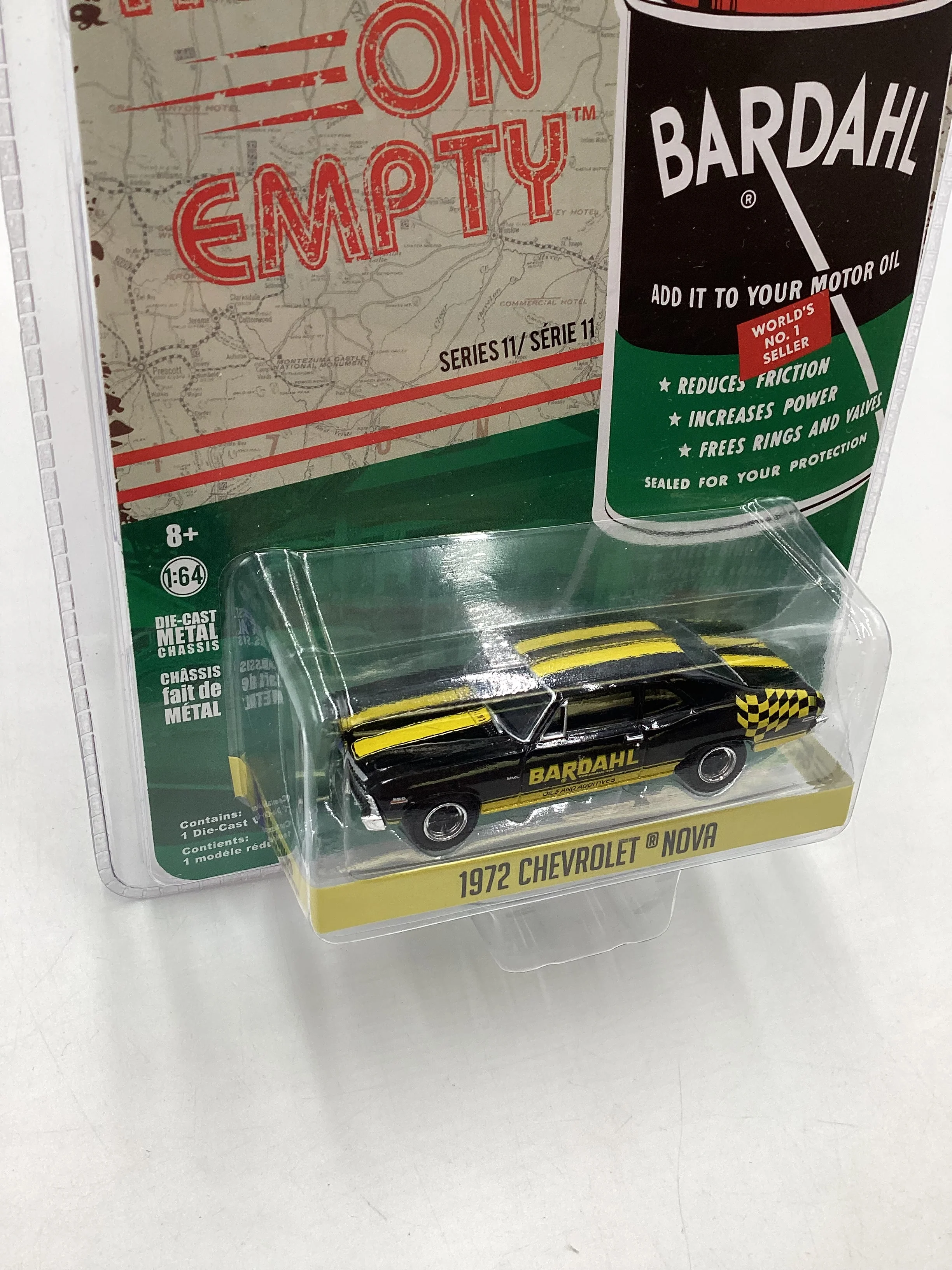 Greenlight Running on Empty Bardahl 1972 Chevrolet Nova - Image 5