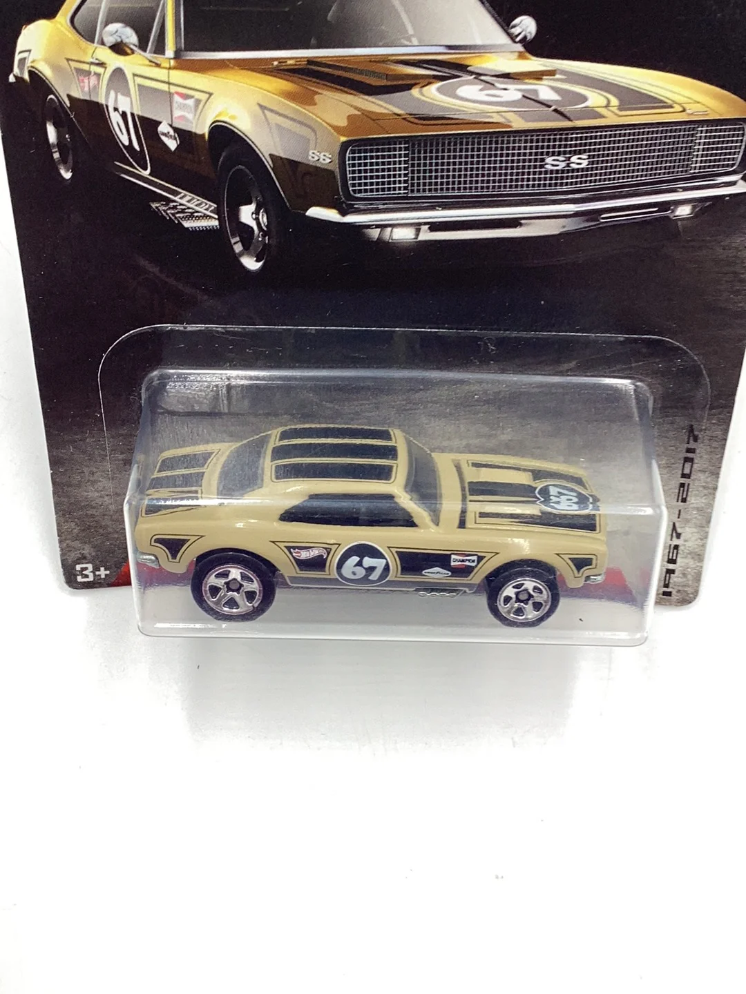 Hot Wheels 1/8 Camaro Fifty Series 67 Camaro 155A - Image 6