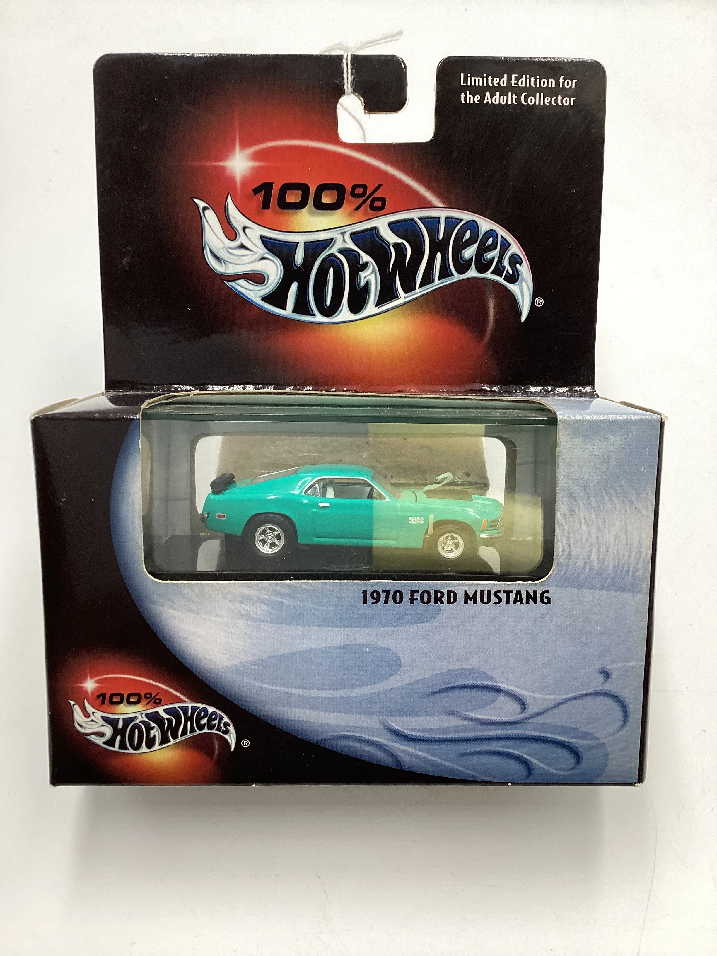 Hot Wheels Premium 100% Black Box 1970 Ford Mustang Teal (1) - Image 2