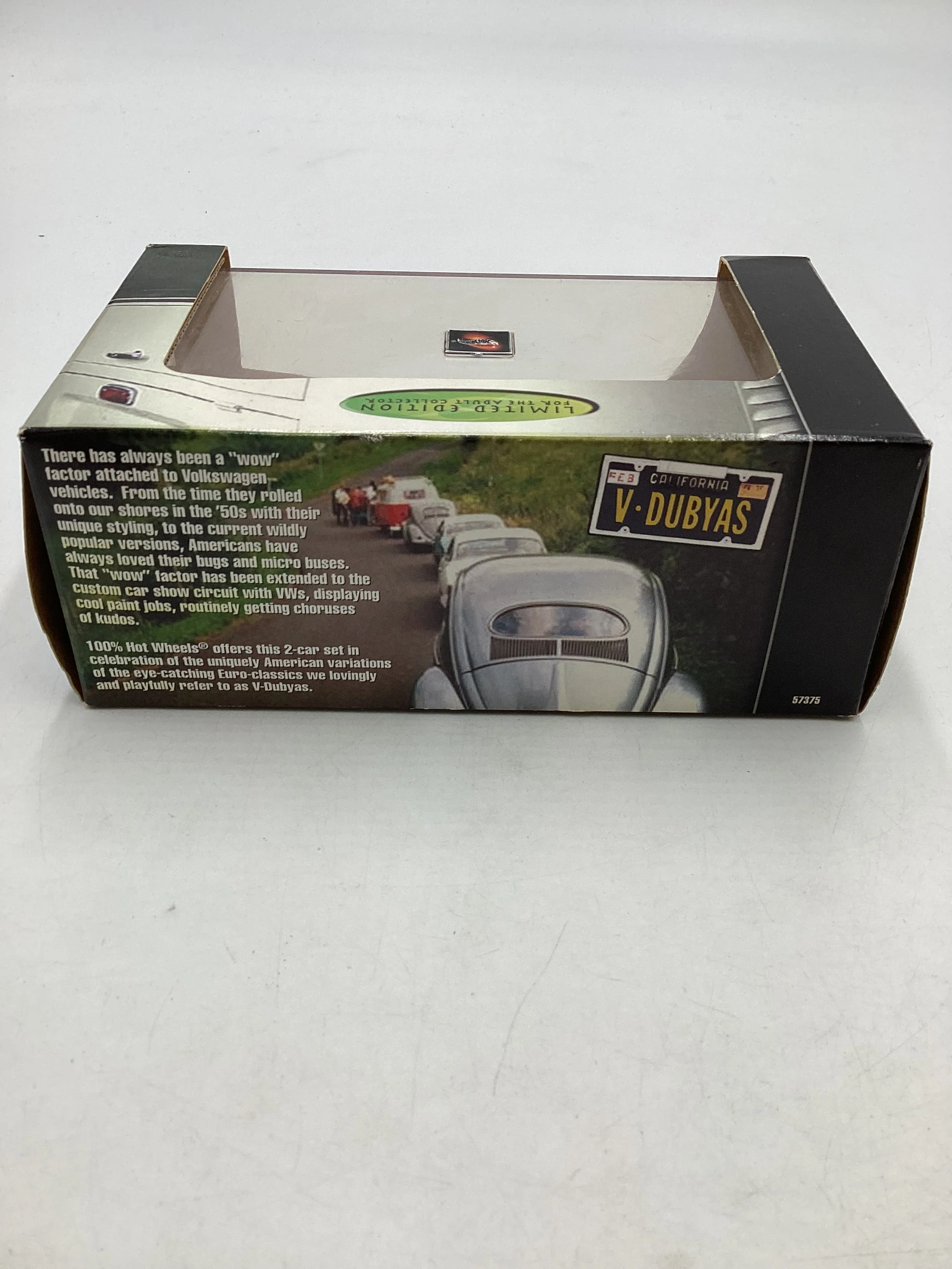 Hot Wheels 100% Black Box V Dubyas Vehicle Set 2 Pack VW - Image 10