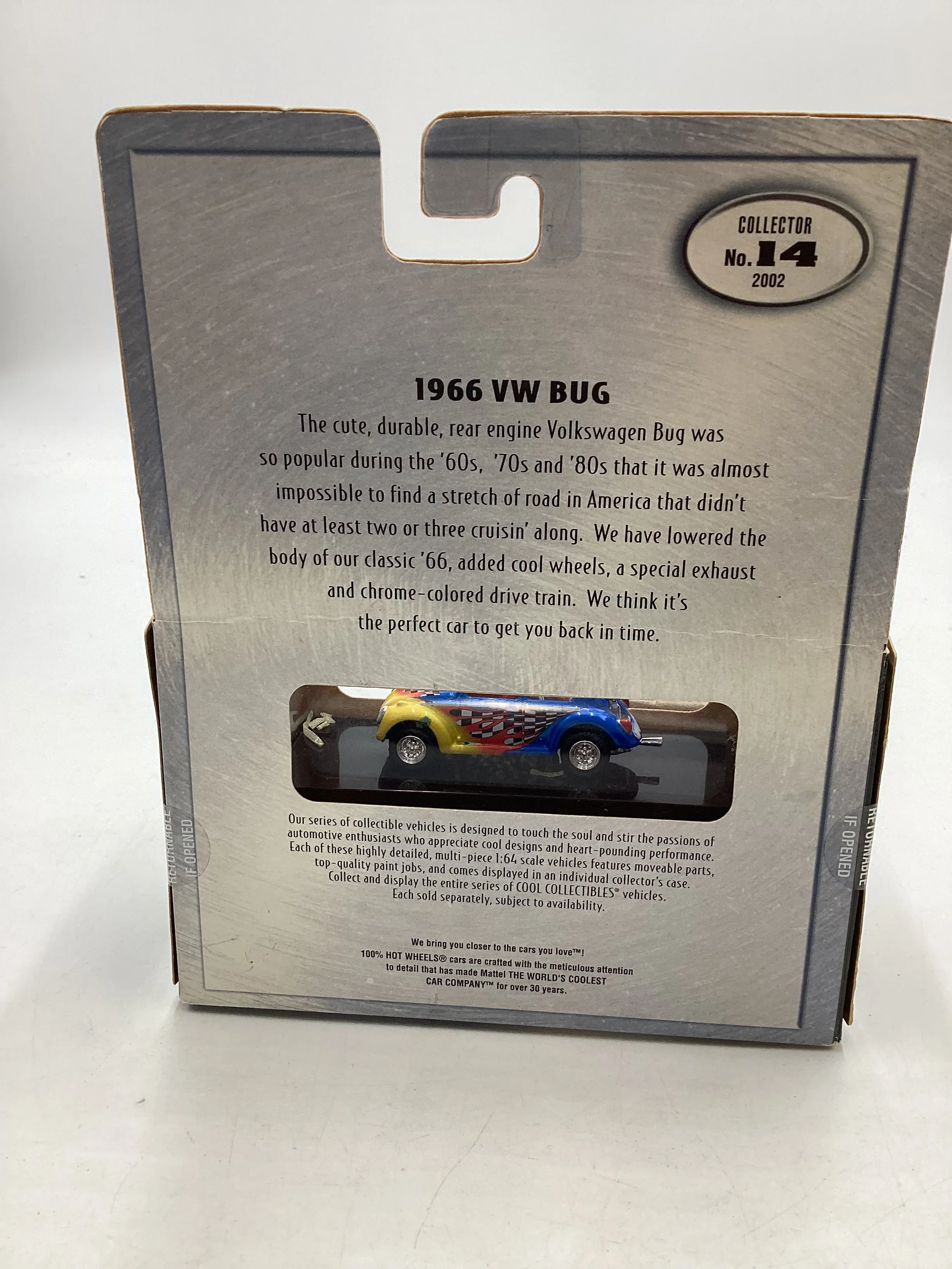 Hot Wheels 100% Black Box VW Bug Blue - Image 8