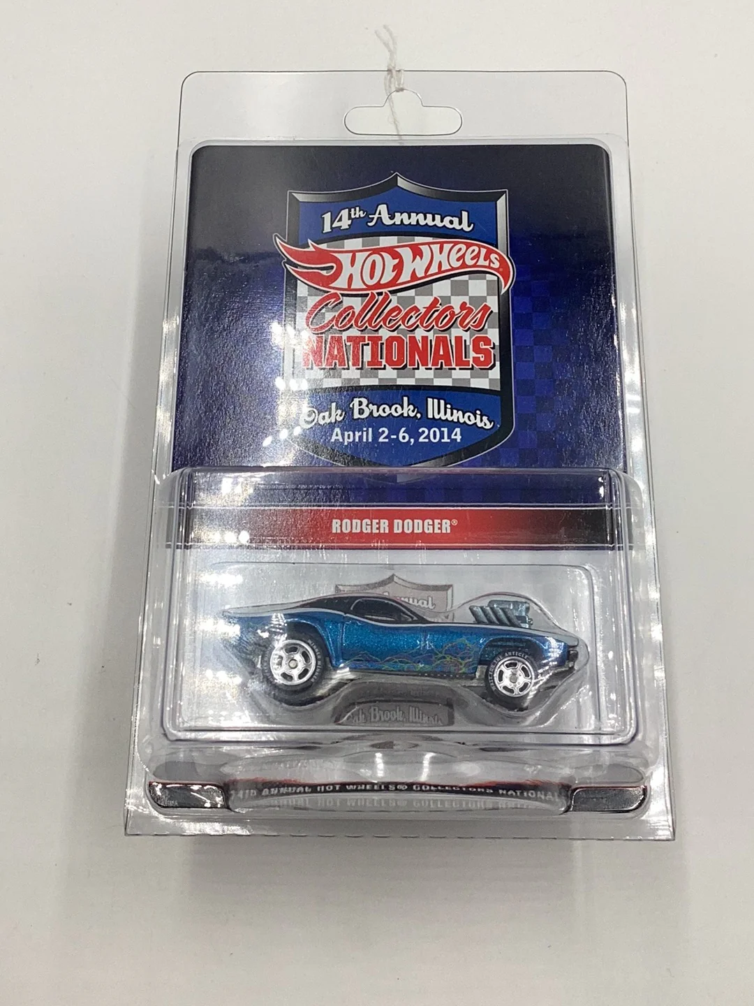 Hot Wheels 14th annual collectors nationals Rodger Dodger 1025/2000 with protector - Image 10