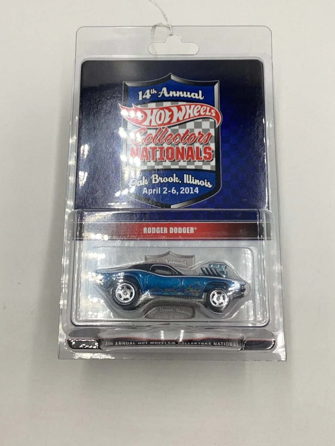 Hot Wheels 14th annual collectors nationals Rodger Dodger 1029/2000 with protector - Image 10
