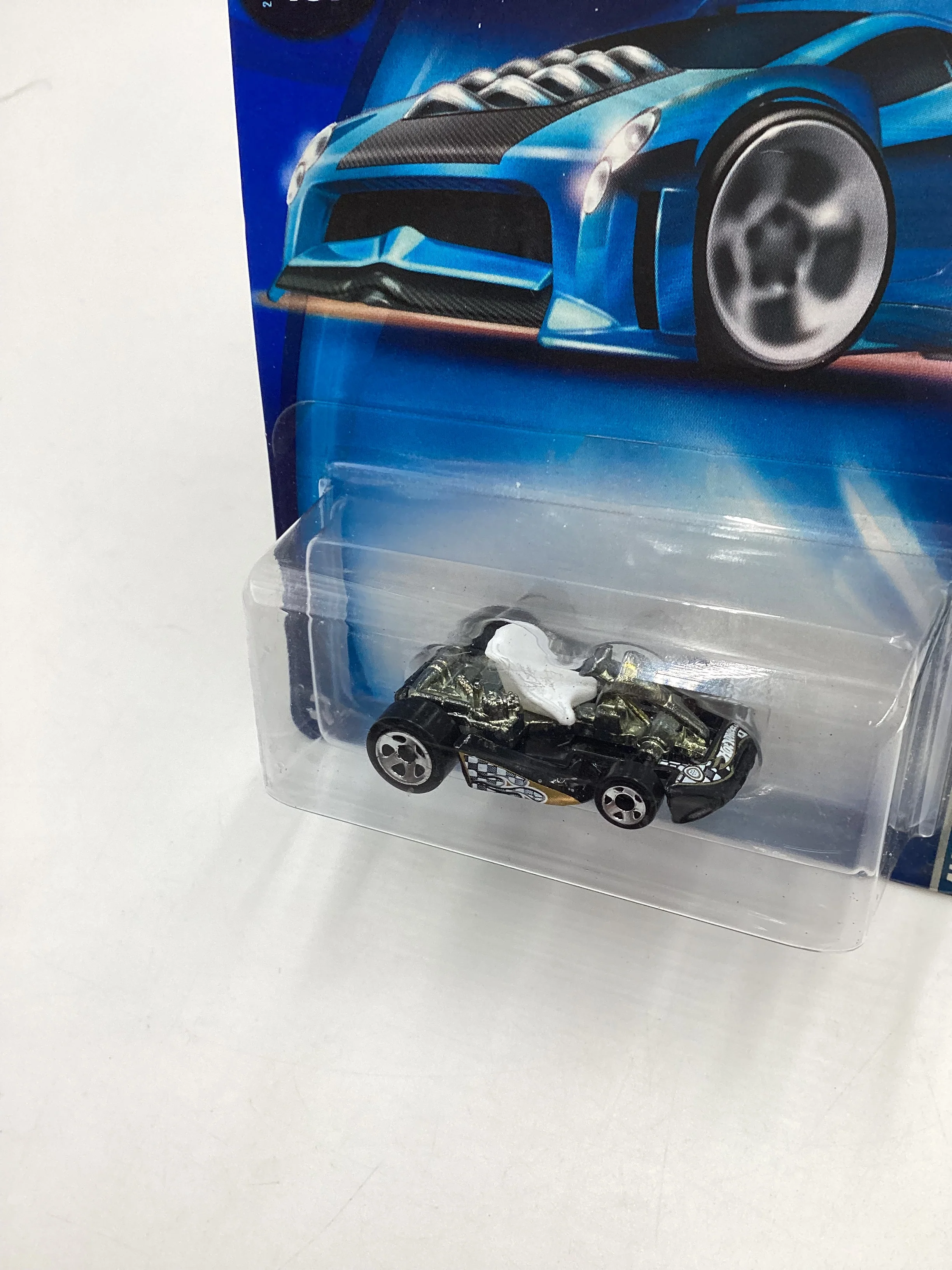 2003 Hot Wheels #187 Black Go Kart - Image 4
