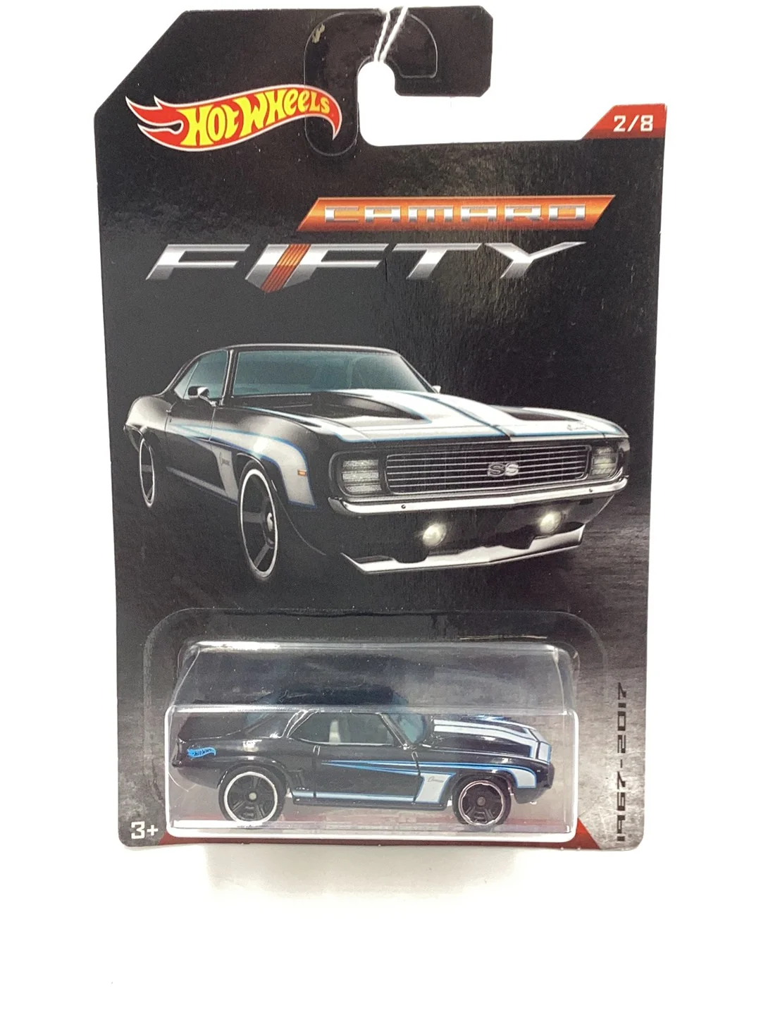 Hot Wheels 2/8 Camaro Fifty Series 69 Camaro 155B - Image 2