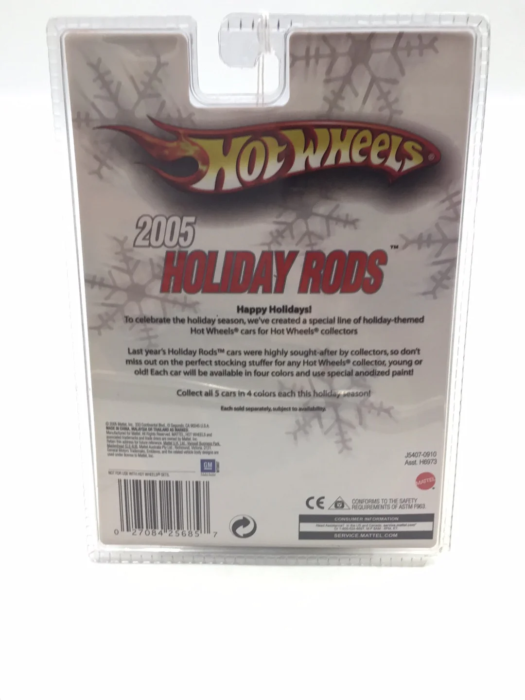 Hot wheels 2005 holiday rods #1 1967 Pontiac GTO real riders NN5 - Image 7
