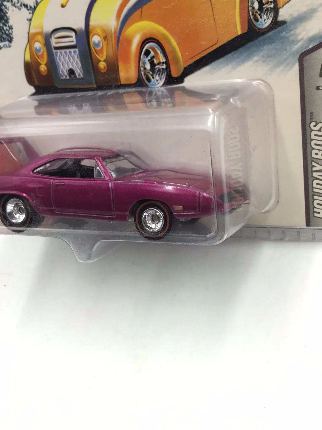 Hot wheels 2006 holiday rods #4 70 Plymouth Superbird Real riders NN6 - Image 4