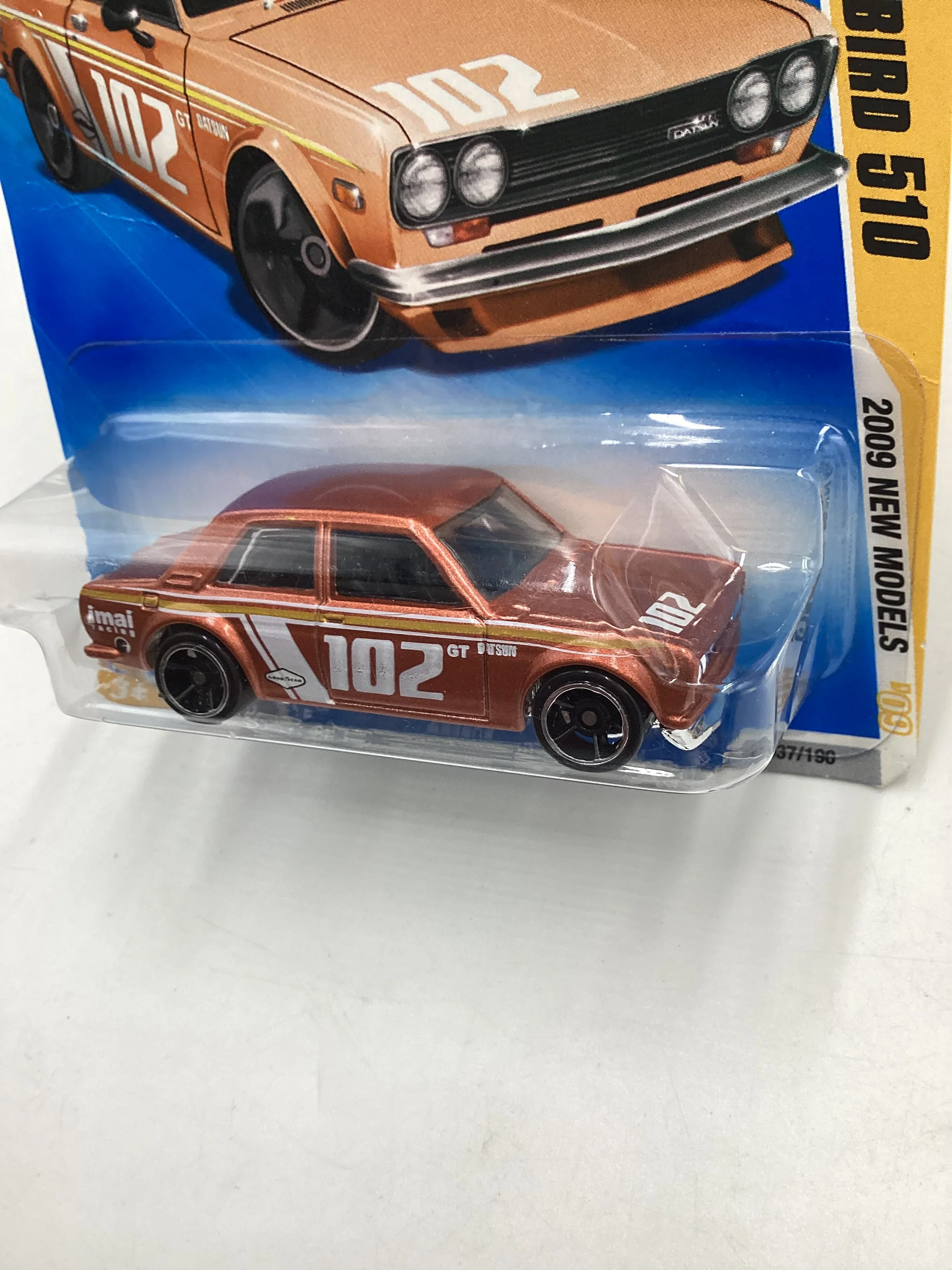 Hot Wheels 2009 037/190 Datsun Bluebird 510 Copper - Image 4