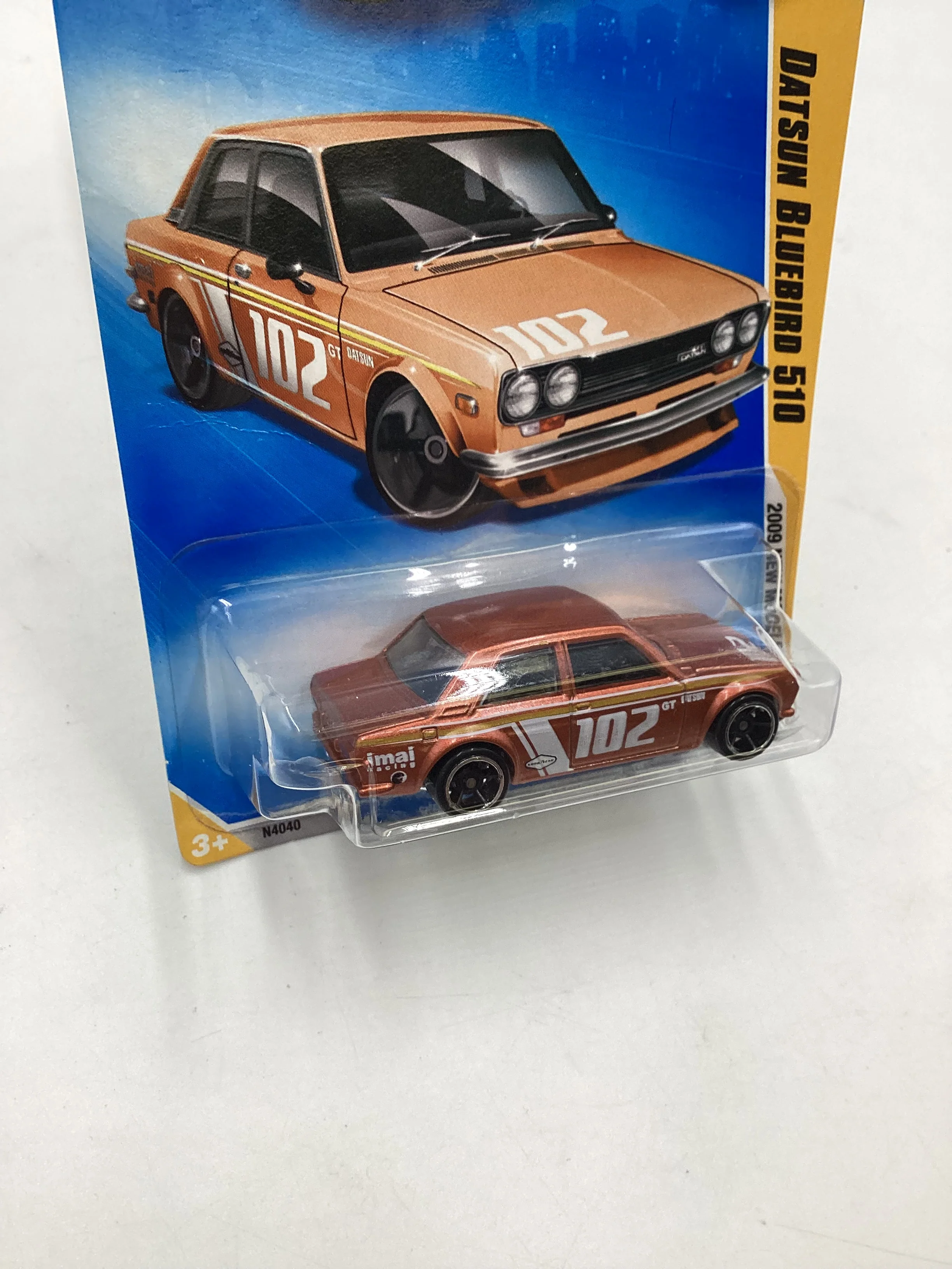 Hot Wheels 2009 037/190 Datsun Bluebird 510 Copper - Image 5