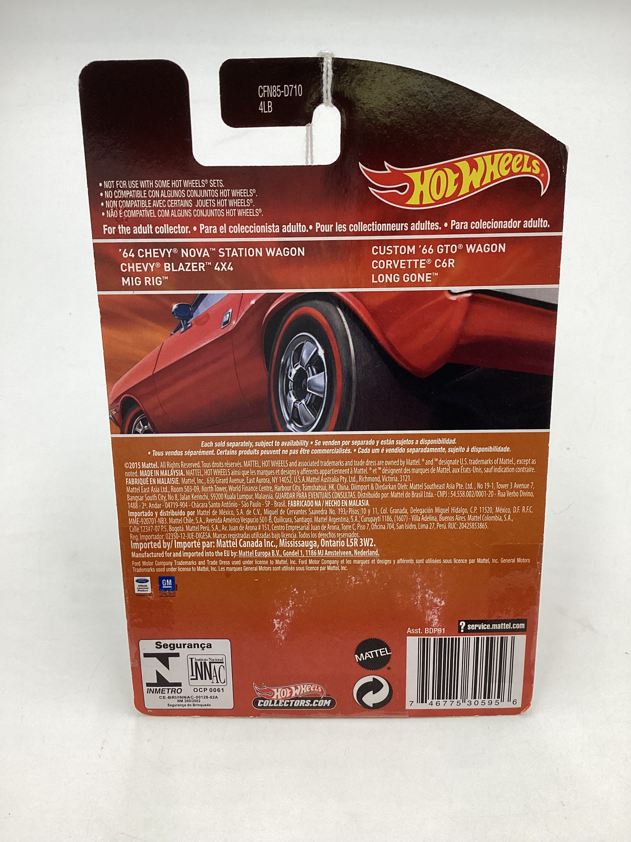 Hot wheels 2015 Redline #14 Chevy Blazer 4x4 158D - Image 7