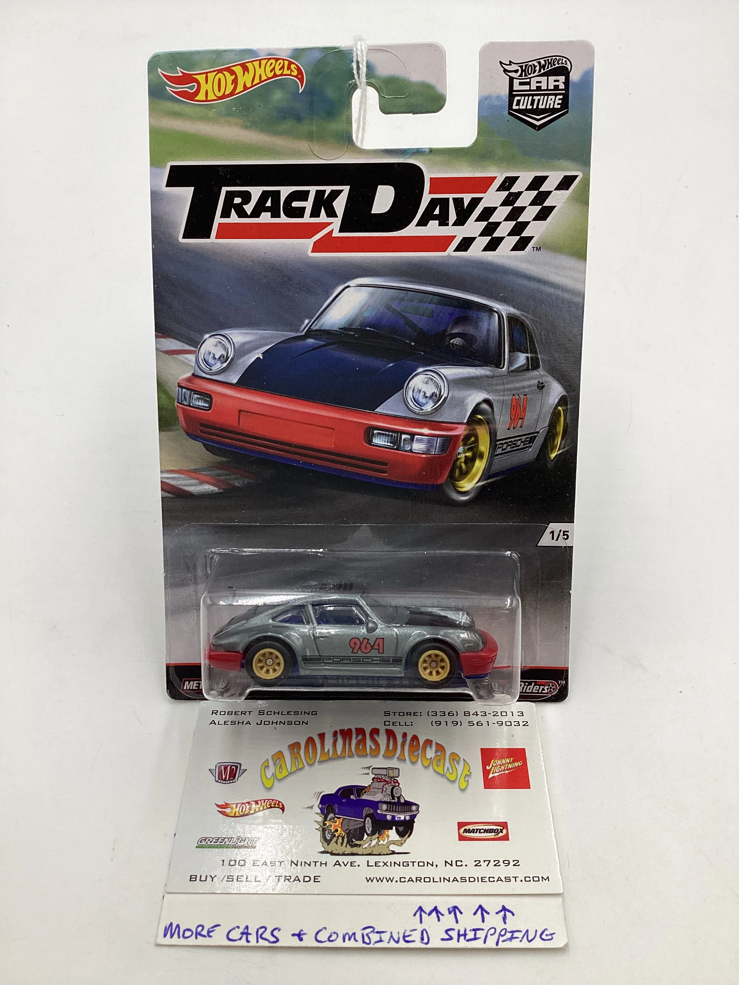 Hot wheels 2016 Track Day #1 Porsche 964
