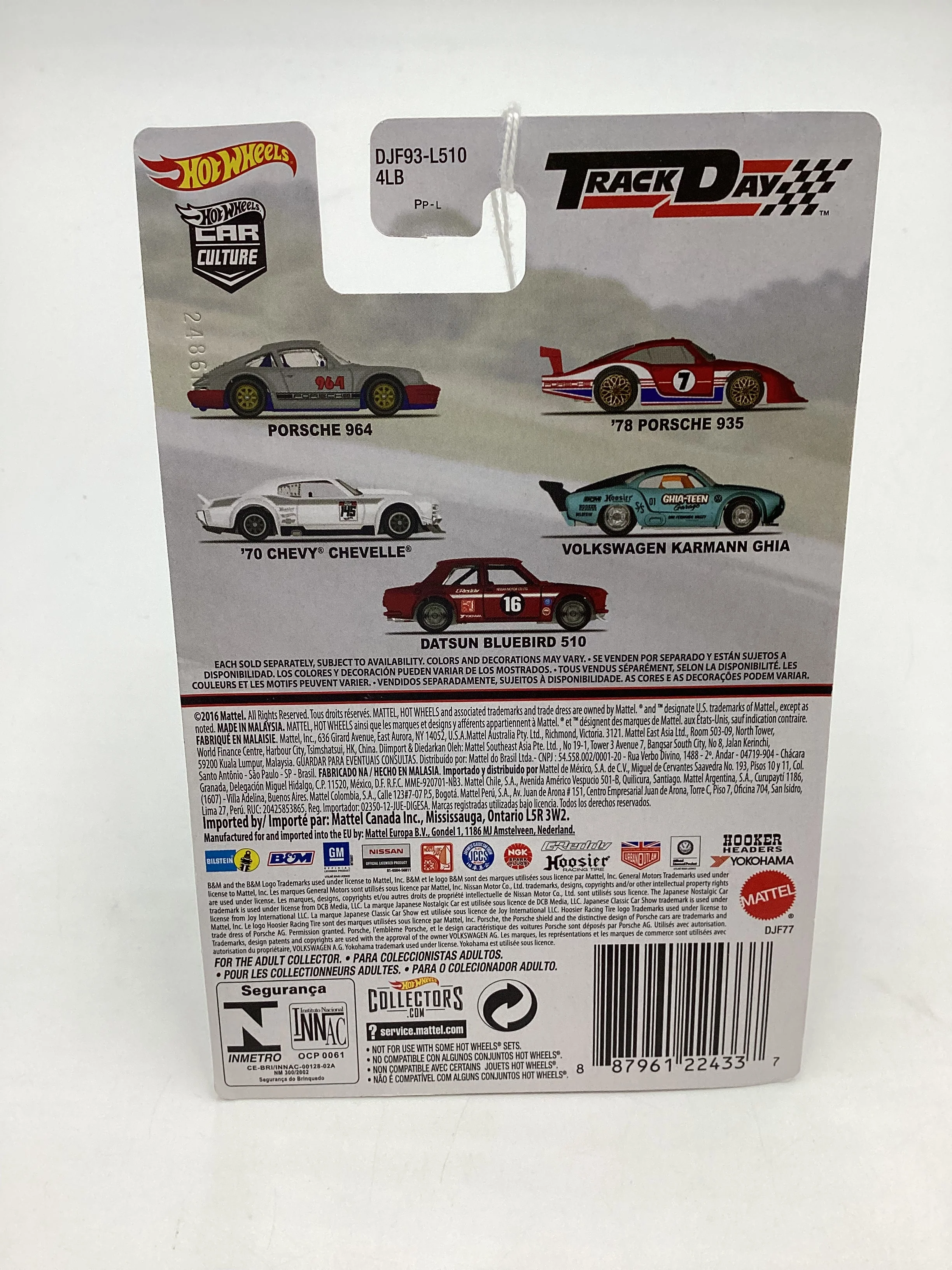 Hot wheels 2016 Track Day #1 Porsche 964 - Image 7