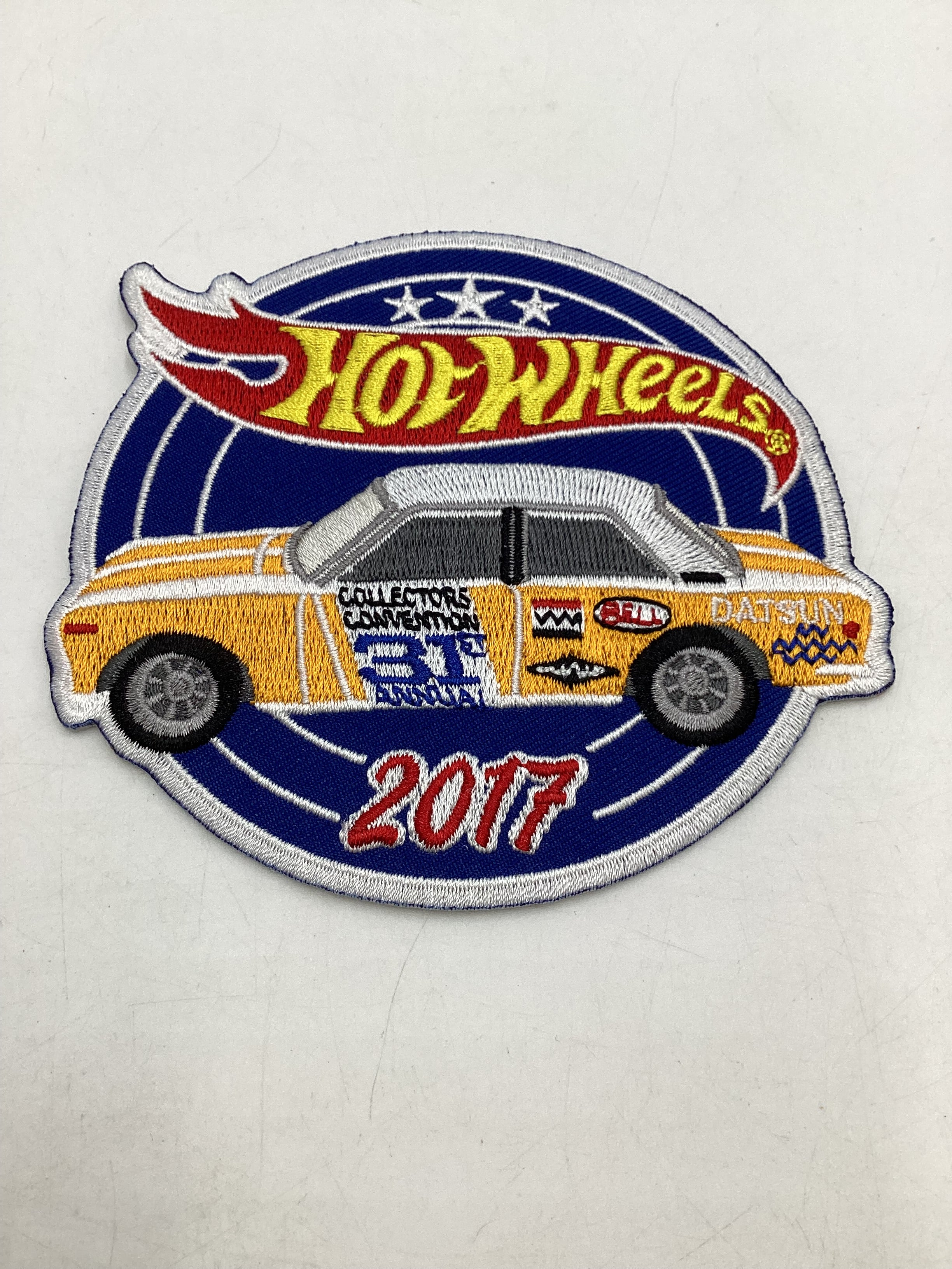Hot wheels 2017 31st Convention Los Angeles CA Datsun Bluebird 510 Patch - Image 2