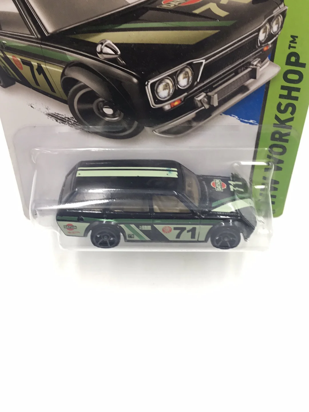 Hot Wheels 2017 71 Datsun Bluebird 510 wagon Kmart exclusive with protector - Image 5