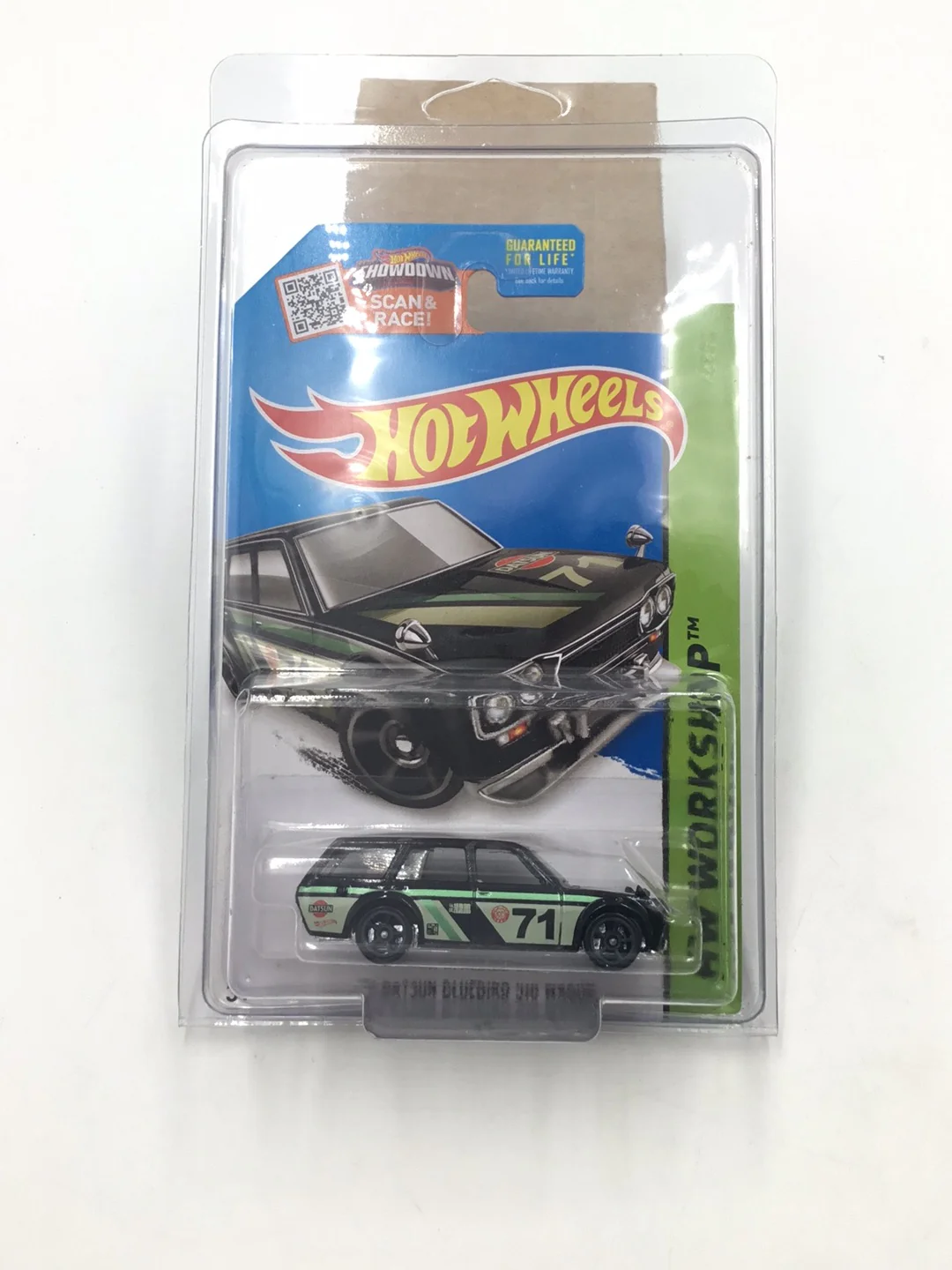 Hot Wheels 2017 71 Datsun Bluebird 510 wagon Kmart exclusive with protector - Image 7