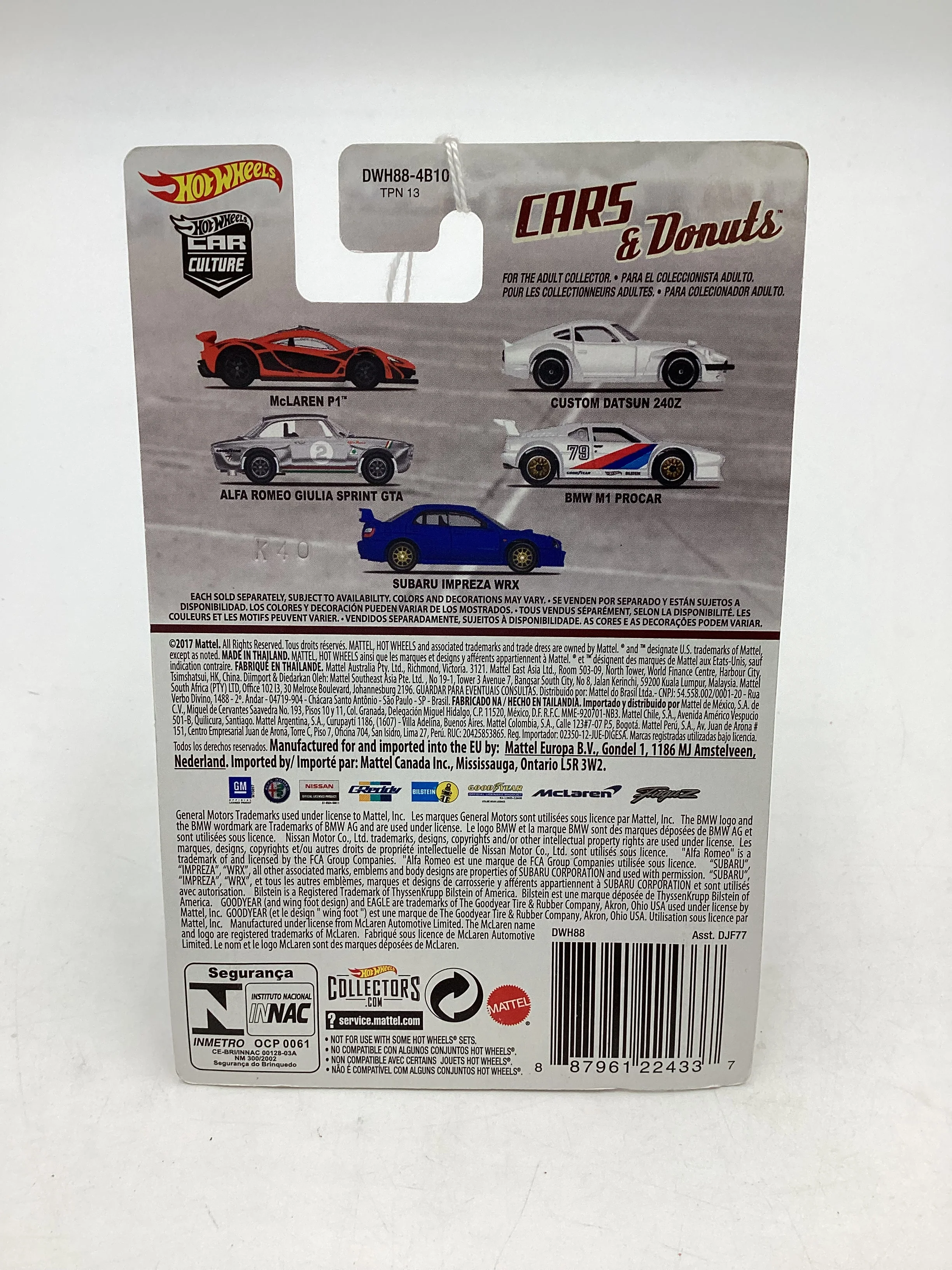 Hot wheels 2017 Cars & Donuts 2/5 Custom Datsun 240Z 245M - Image 7