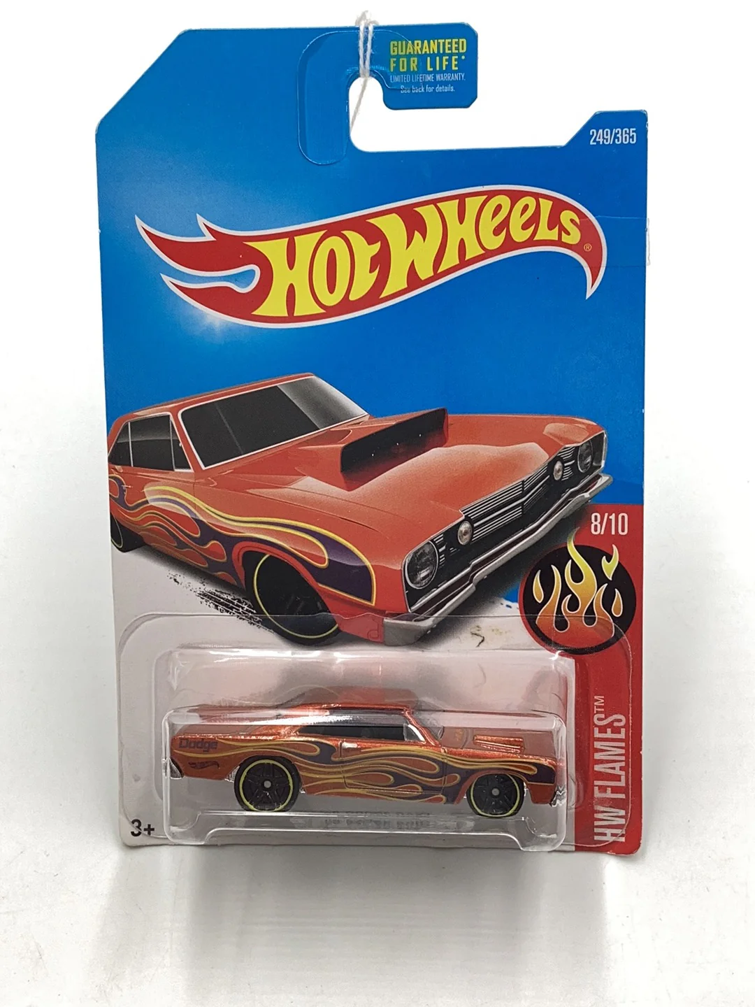 Hot Wheels 2017 HW Flames #249 ‘68 Dodge Dart 54E - Image 2