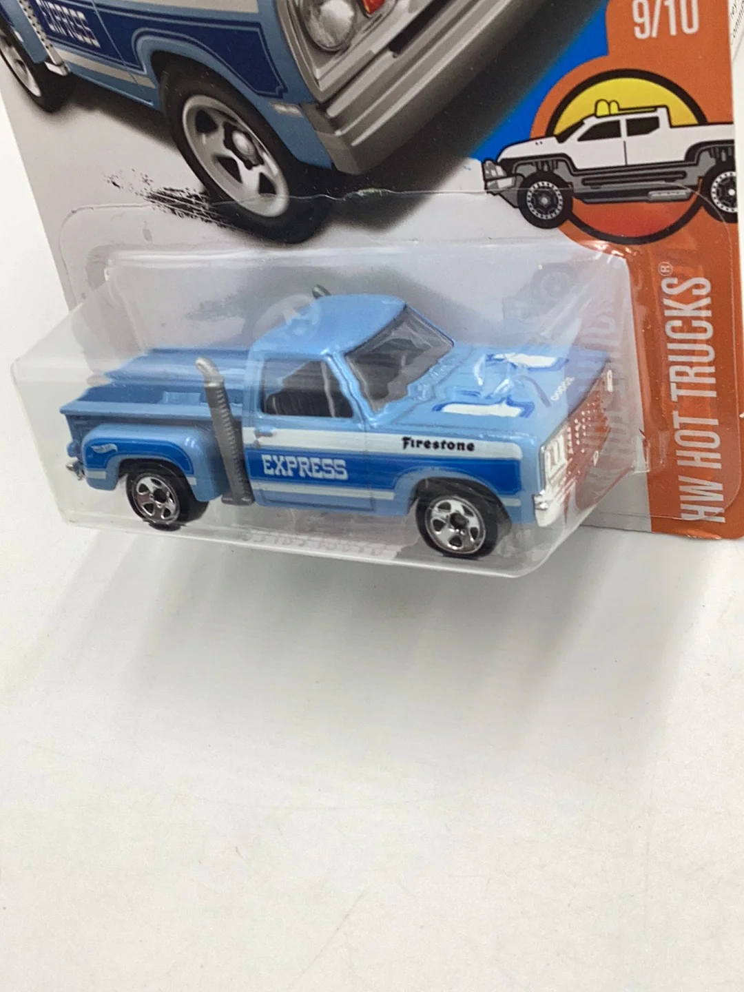 Hot Wheels 2017 HW Hot Trucks #131 1978 Dodge Lil Red Express Truck 46D - Image 4