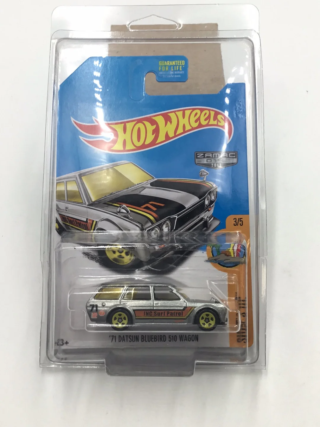 Hot Wheels 2017 Zamac 71 Datsun Bluebird 510 wagon with protector - Image 7