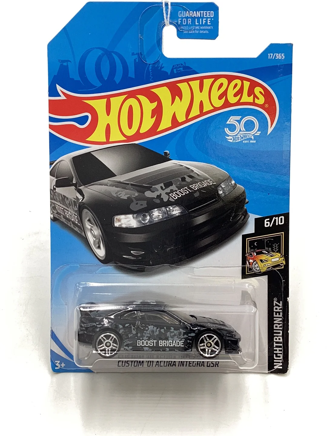 2018 Hot Wheels #17 Custom ‘01 Acura Integra GSR 105H - Image 2