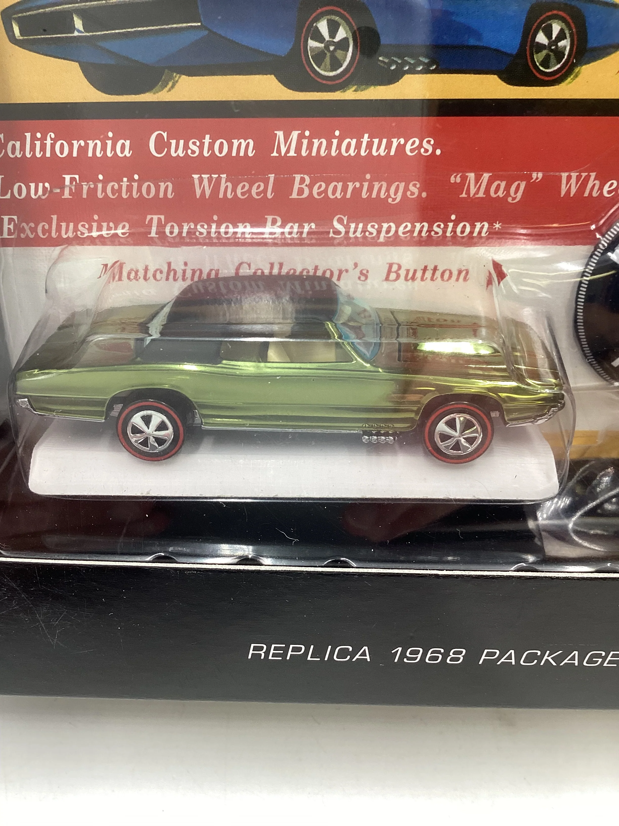 Hot wheels 2018 Replica Original 16 Custom T-Bird Green 2902/6000 - Image 4