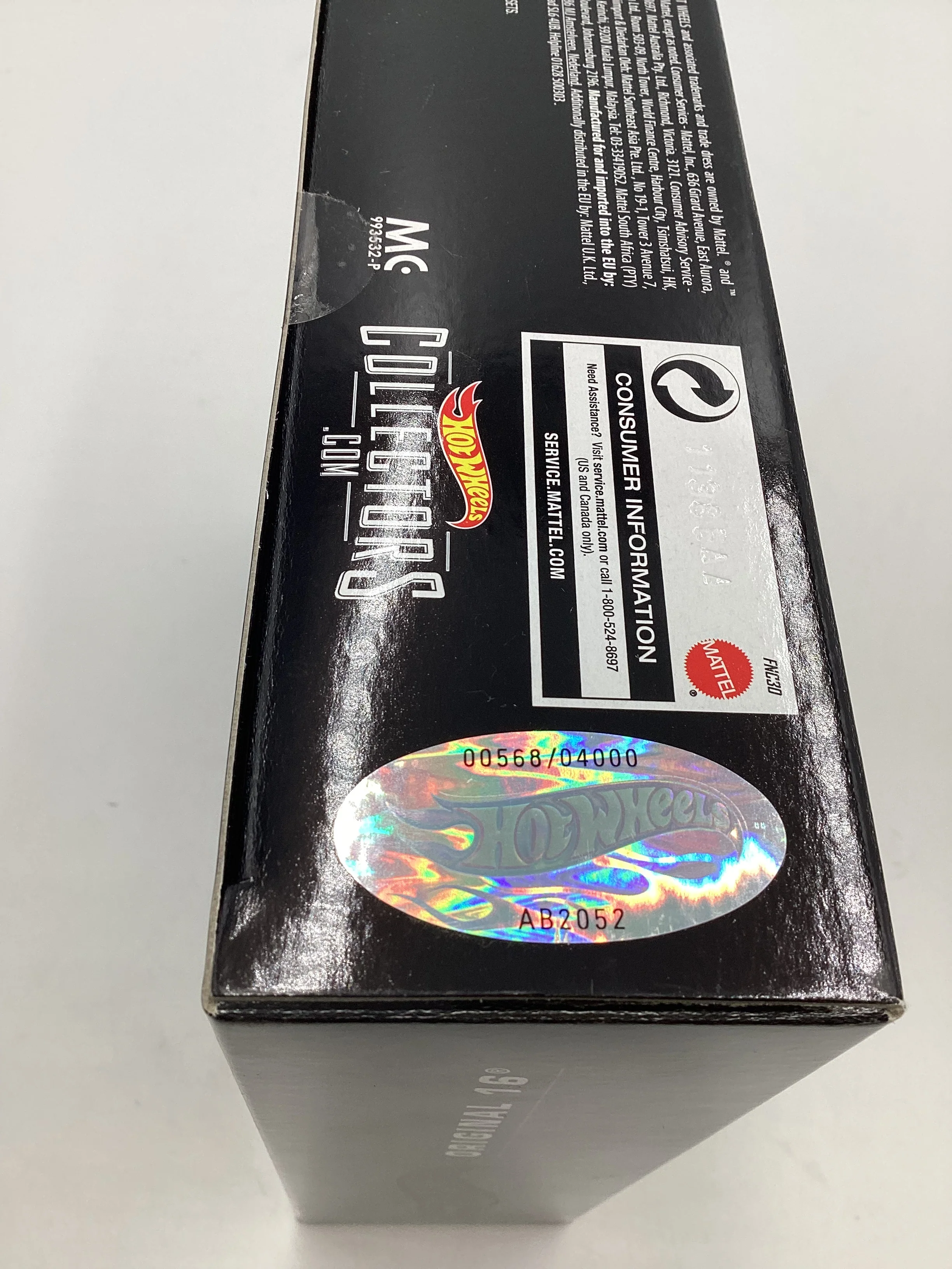 Hot wheels 2018 Replica Original 16 Silhouette Antifreeze 568/4000 - Image 11