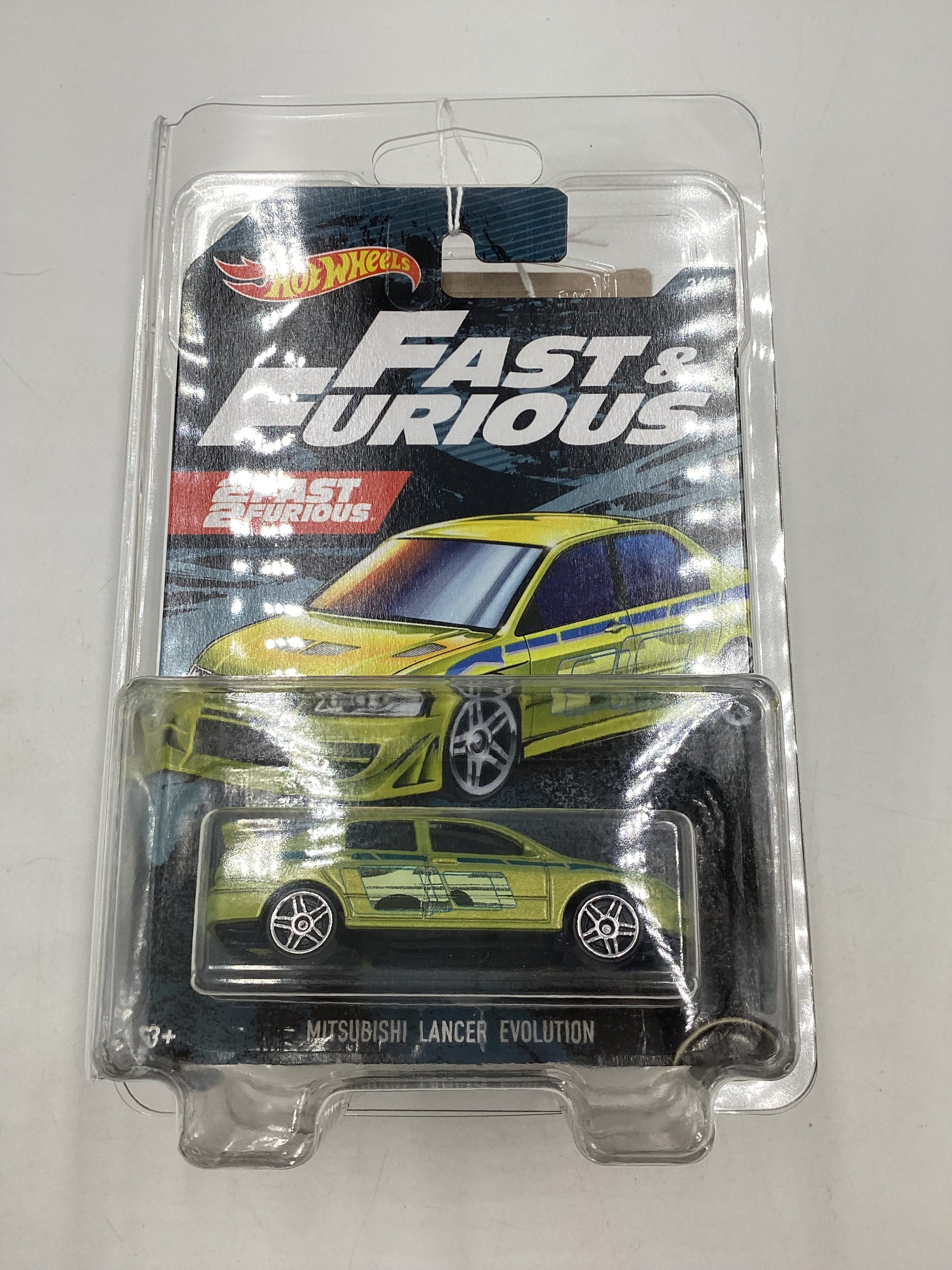 Hot wheels 2019 Fast and furious 2 Fast 2 Furious Mitsubishi Lancer Evolution #3 with protector - Image 8