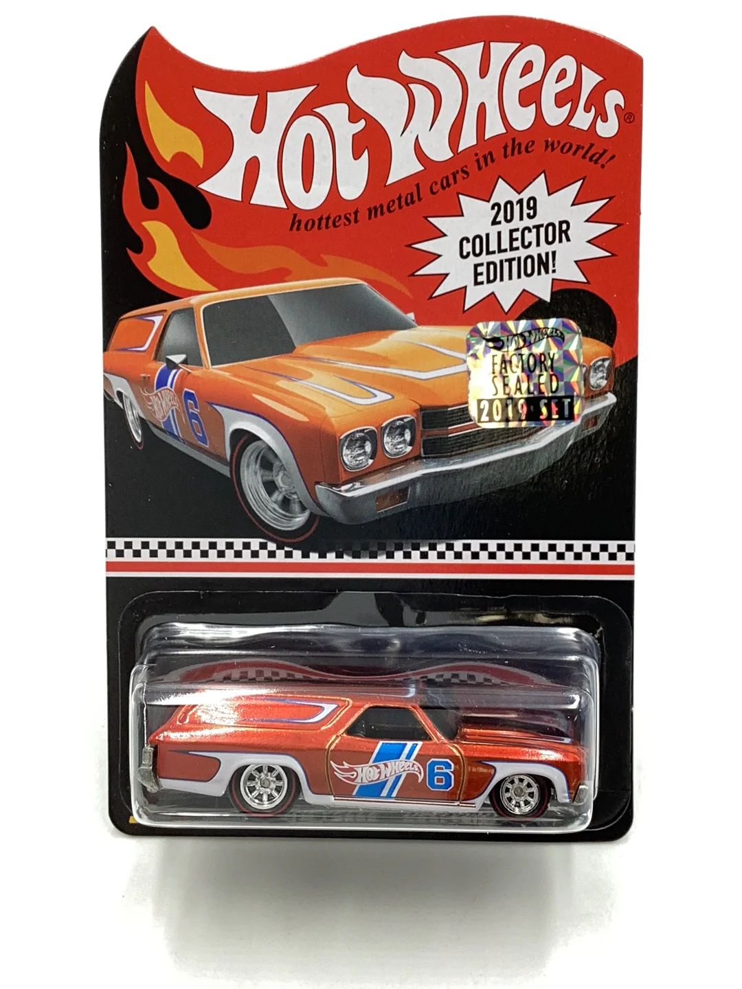 Hot wheels 2019 mail in collectors edition factory sealed sticker 70 Chevelle Delivery - Image 2