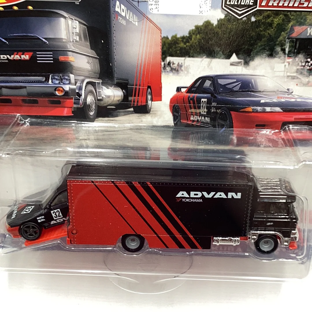HOT WHEELS 2021 CAR CULTURE TEAM TRANSPORT #27 NISSAN SKYLINE GT-R BNR32 Sakura Sprinter 278F - Image 5