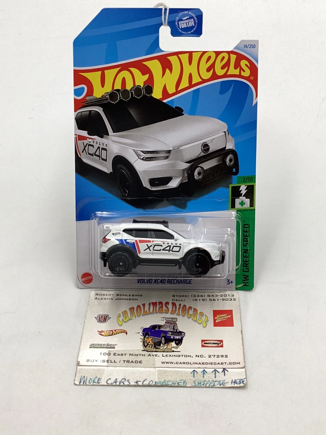 Hot Wheels 2024 E Case #14 Volvo XC40 Recharge 92C