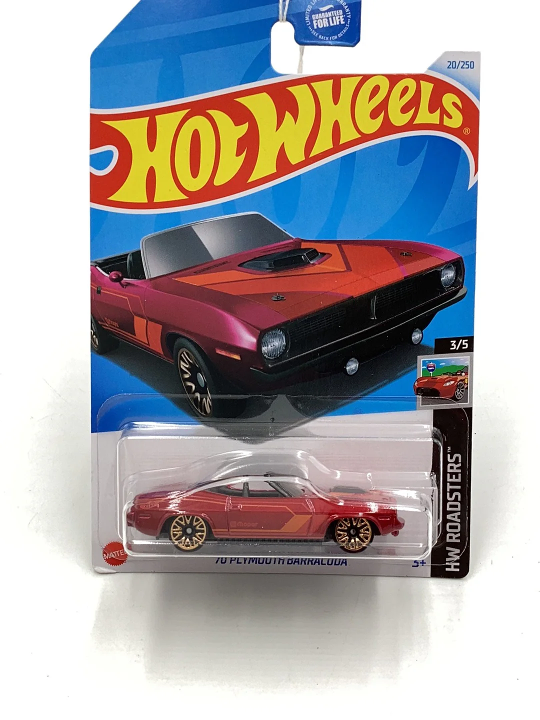 Hot Wheels 2024 F Case #20 70 Plymouth Barracuda 51A - Image 2