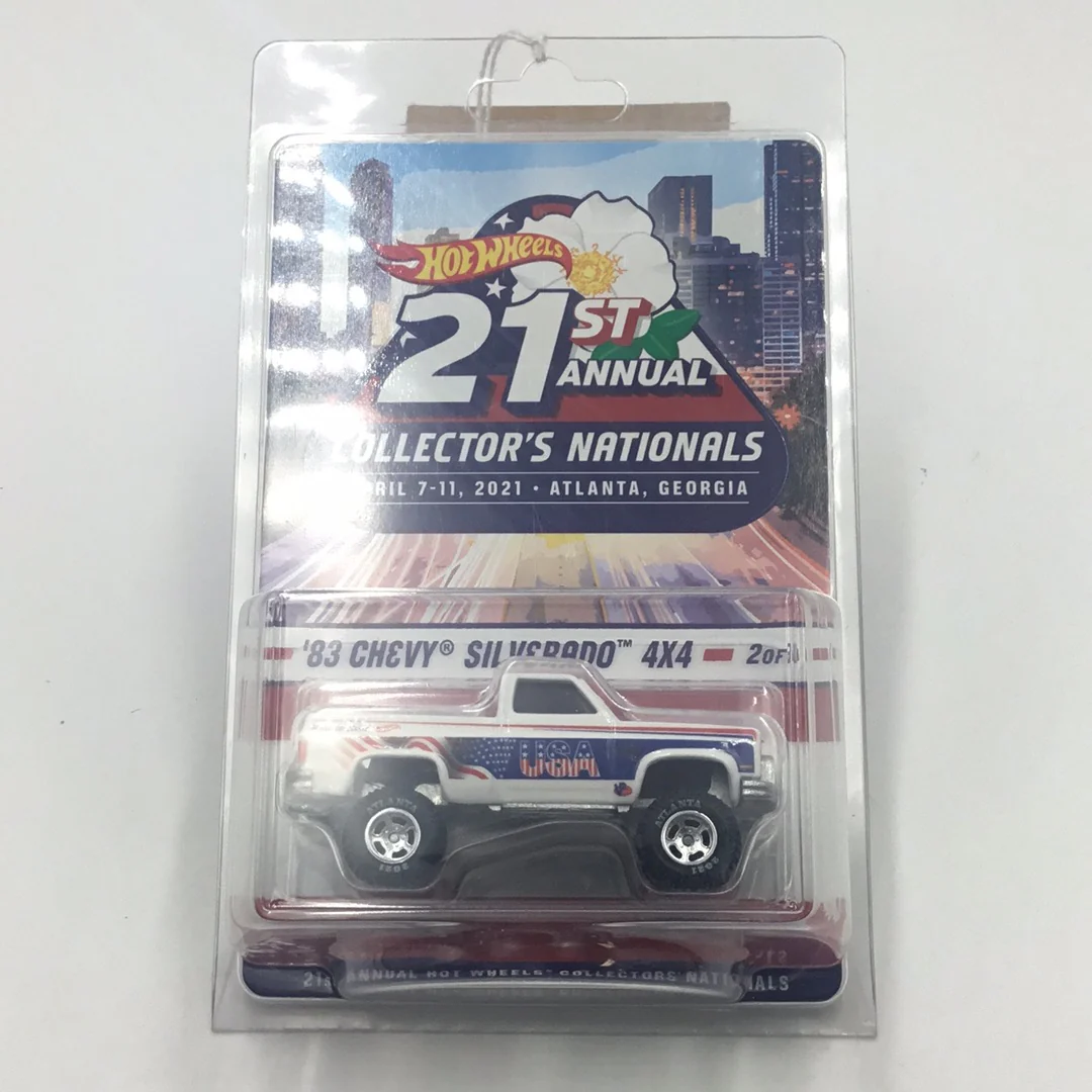 Hot wheels 21st annual collectors nationals 83 Silverado 4x4 1155/5500 - Image 8