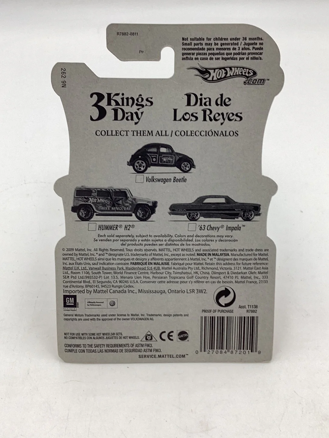 Hot Wheels 3 Kings Day 63 Chevy Impala with protector - Image 6