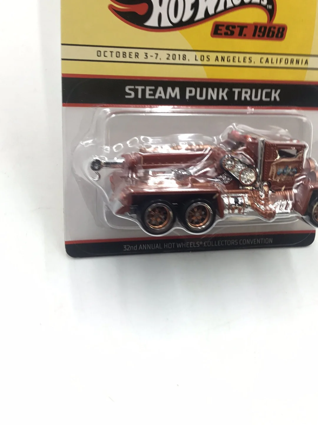 Hot wheels 32nd annual collectors Convention Steam Punk Truck 1700/4000 VHTF with protector - Image 3