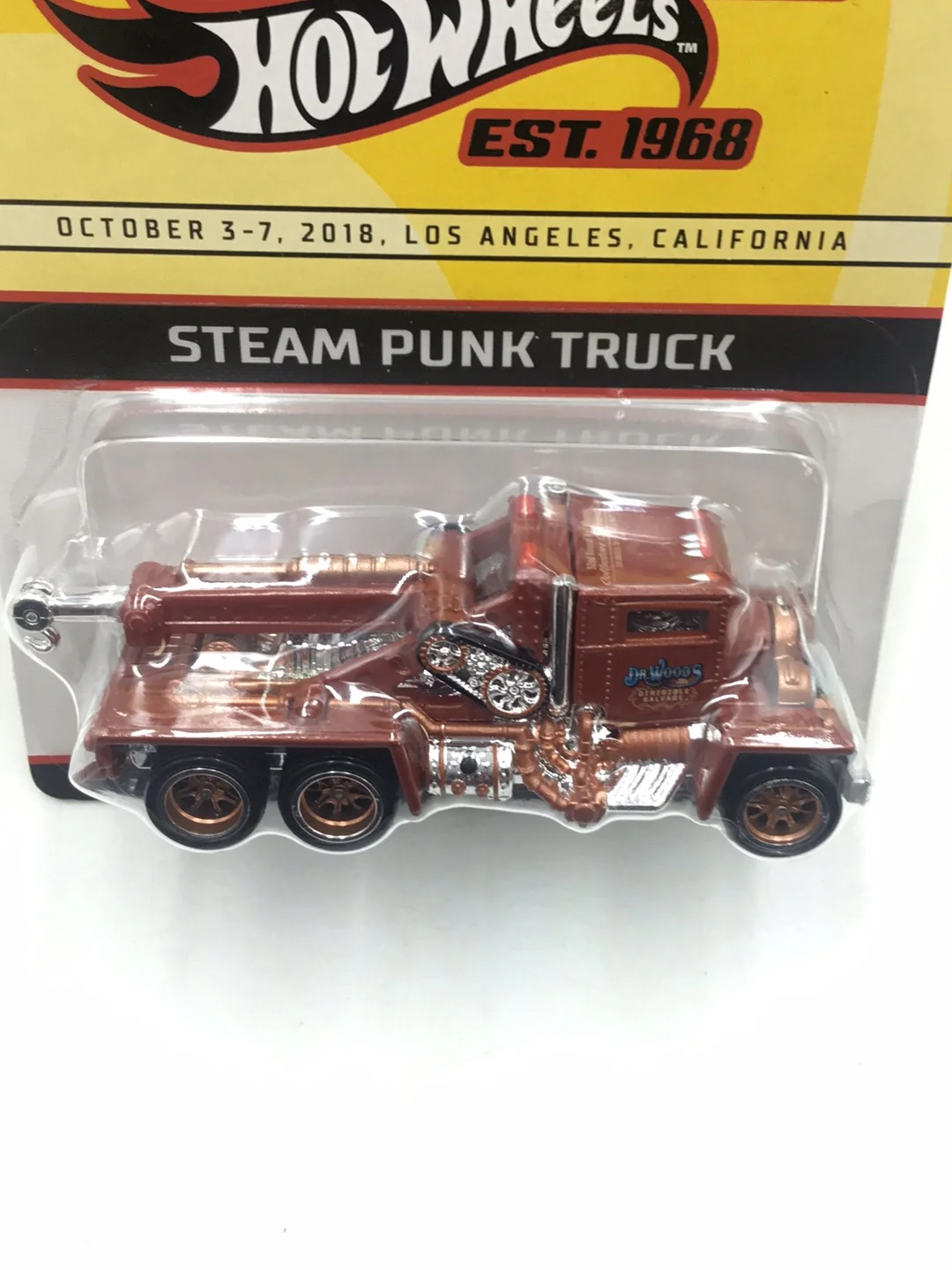 Hot wheels 32nd annual collectors Convention Steam Punk Truck 1700/4000 VHTF with protector - Image 5