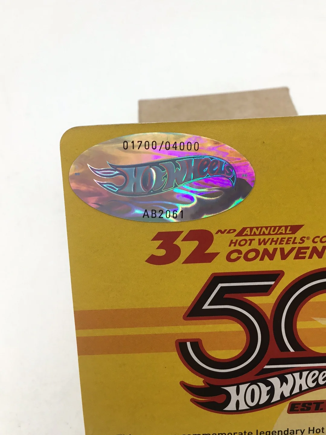 Hot wheels 32nd annual collectors Convention Steam Punk Truck 1700/4000 VHTF with protector - Image 7