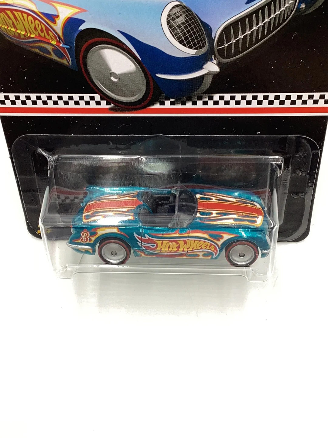 Hot Wheels 55 Corvette 2016 collectors edition mail in with protector - Image 6