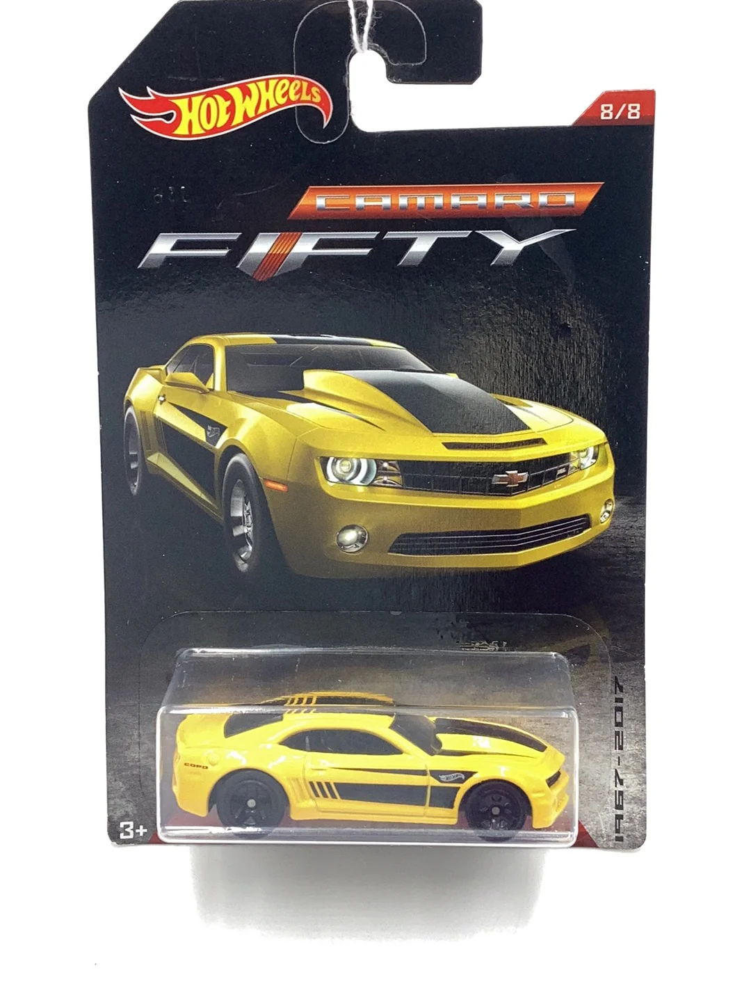 Hot Wheels 8\8 Camaro Fifty Series 13 Copo Camaro 155H - Image 2
