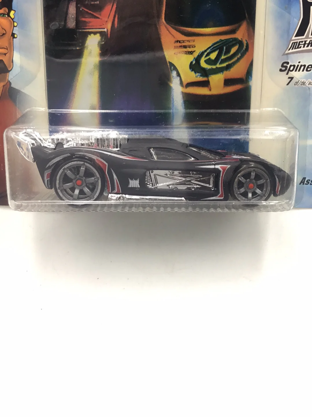 Hot wheels Acceleracers Metal Maniacs Spine Buster 7 of 9 CM6 Wheels #2 - Image 2