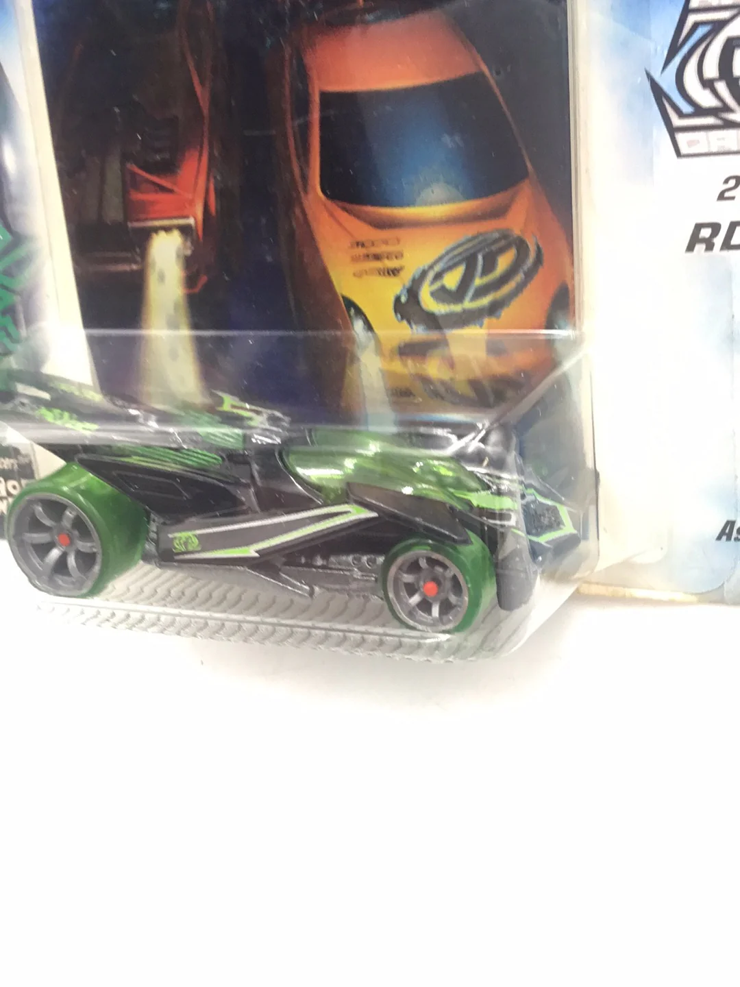 Hot wheels Acceleracers Racing Drones RD-02 2 of 9 (Bad Card) - Image 4