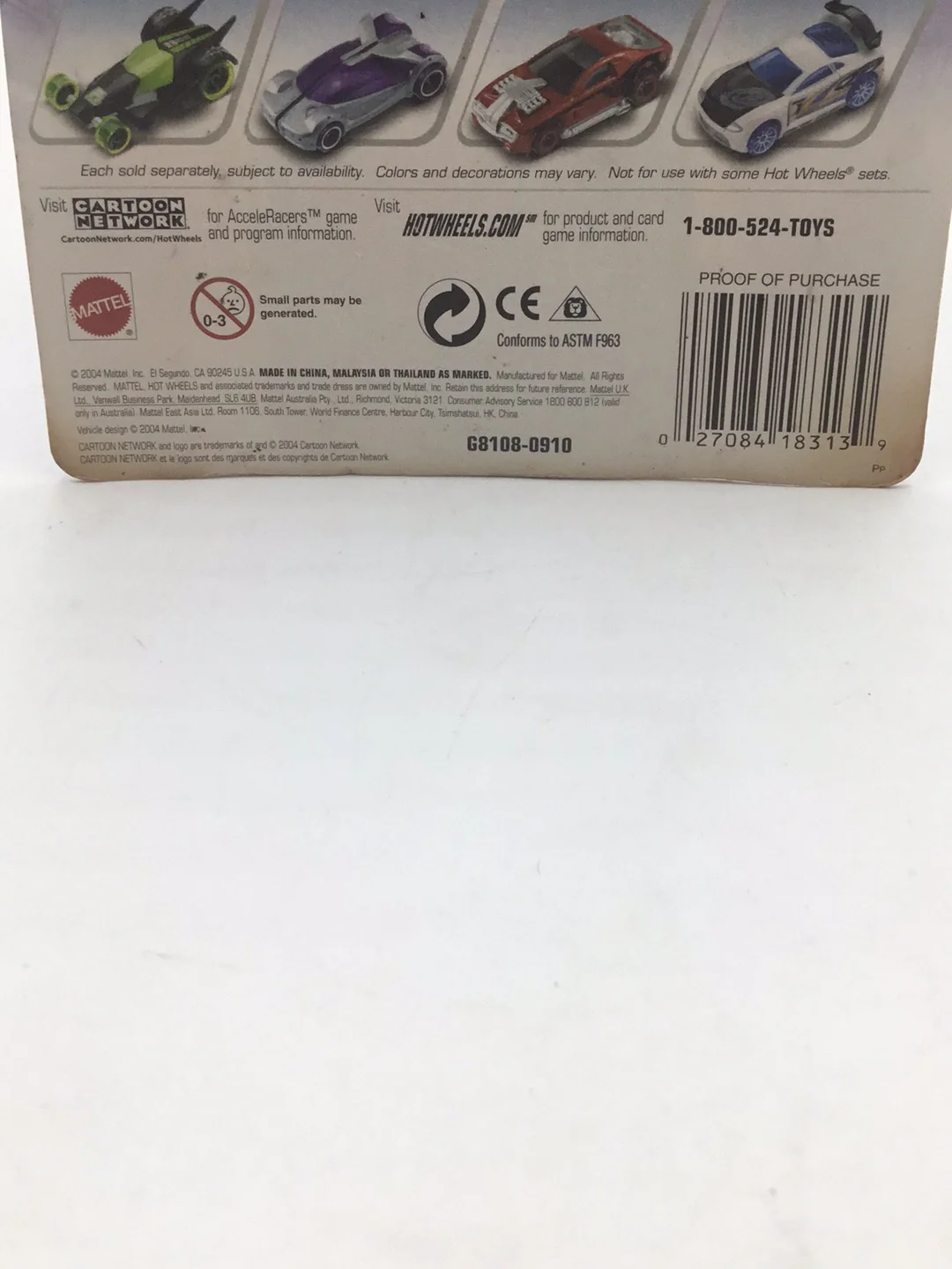Hot wheels Acceleracers Racing Drones RD-02 2 of 9 (Bad Card) - Image 8