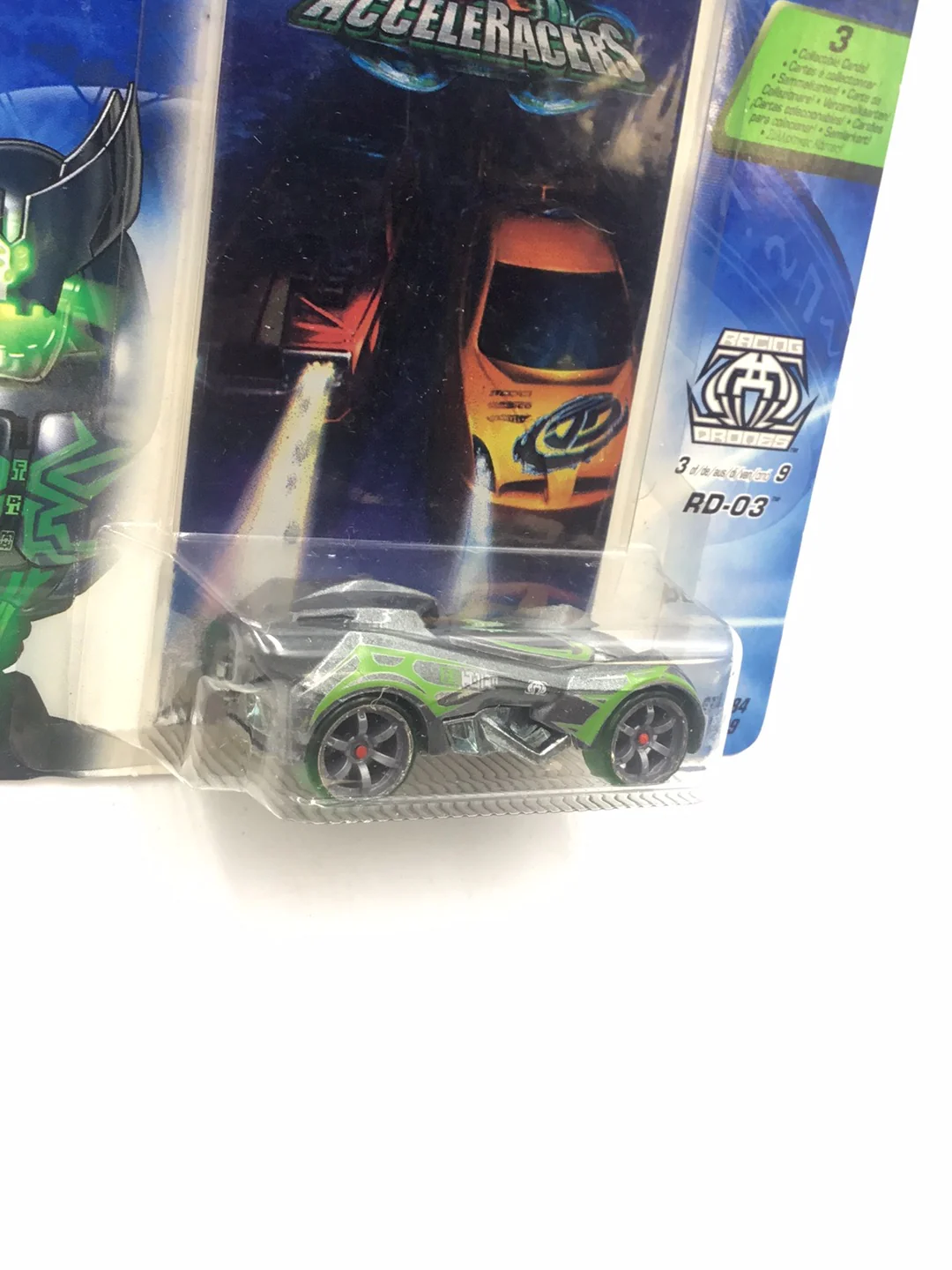 Hot wheels Acceleracers Racing Drones RD-03 3 of 9 Grey - Image 3
