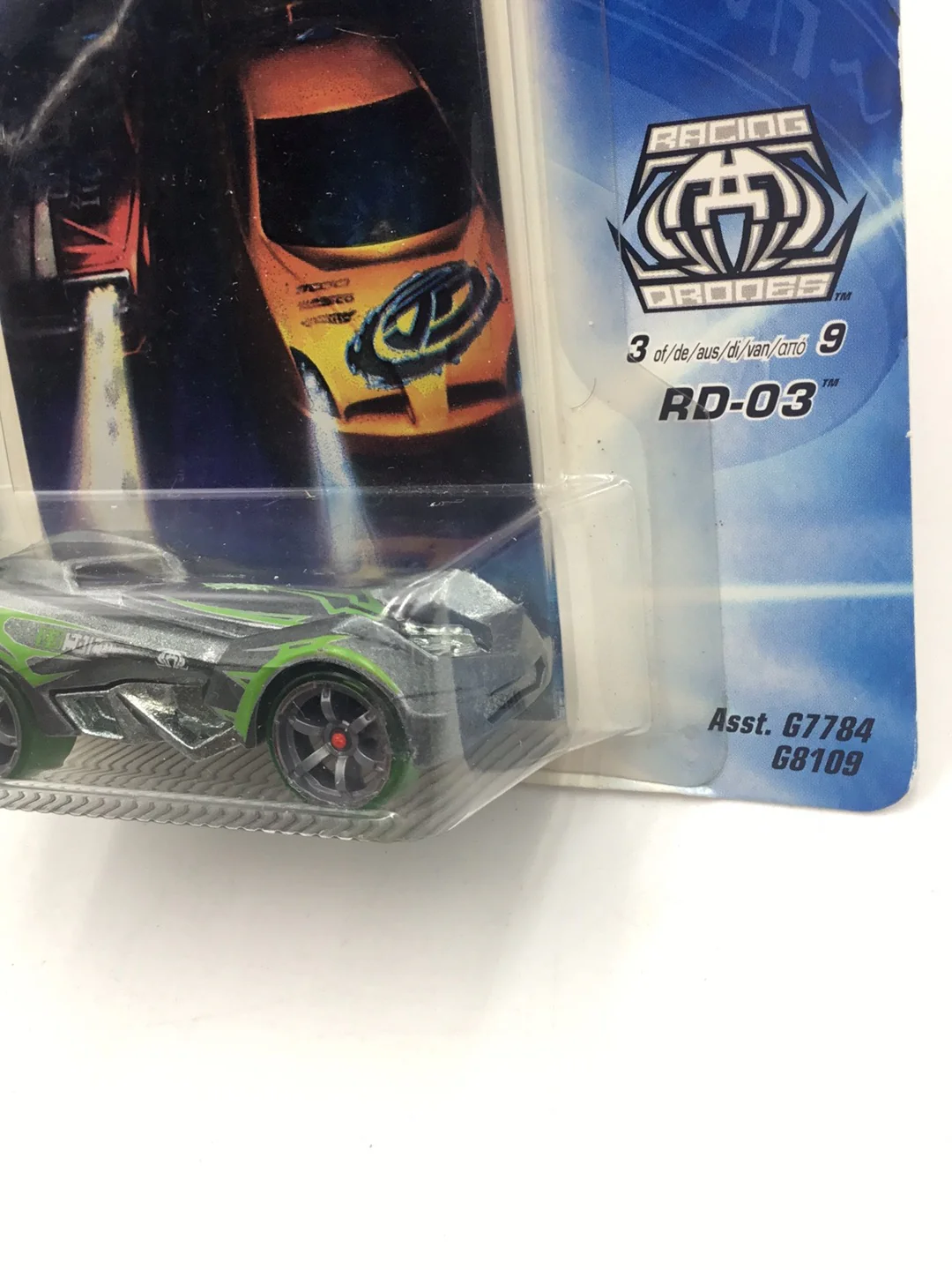 Hot wheels Acceleracers Racing Drones RD-03 3 of 9 Grey - Image 4