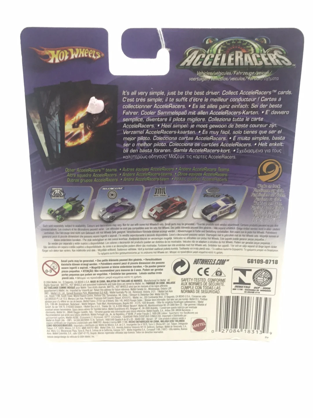Hot wheels Acceleracers Racing Drones RD-03 3 of 9 Grey - Image 6