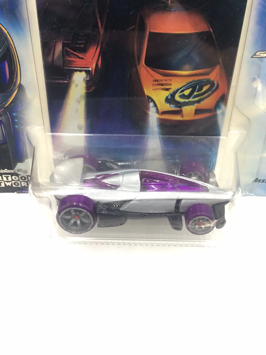 Hot wheels Acceleracers Silencerz Carbide 5 of 9 US card (Bad Card) - Image 5