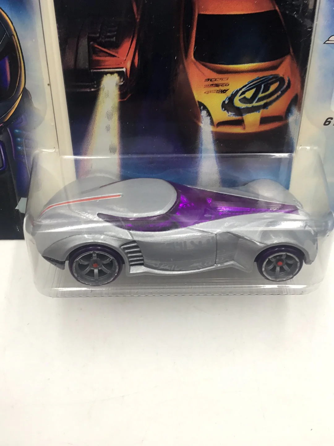 Hot wheels Acceleracers Silencerz Covelight 6 of 9 international card (Bad Card) - Image 5