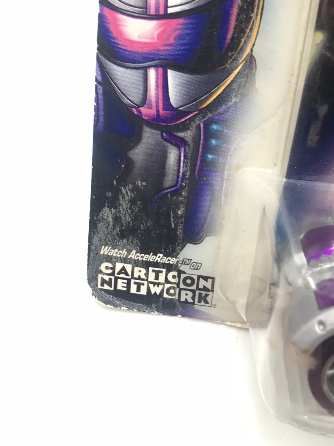 Hot wheels Acceleracers Silencerz Iridium 4 of 9 US card CM 5 Wheels (Bad Card) - Image 8